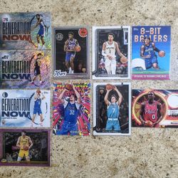 NBA BASKETBALL STAR & ROOKIE CARD LOT OF TEN* ALL PACK FRESH, IN NM-MINT CONDITION!