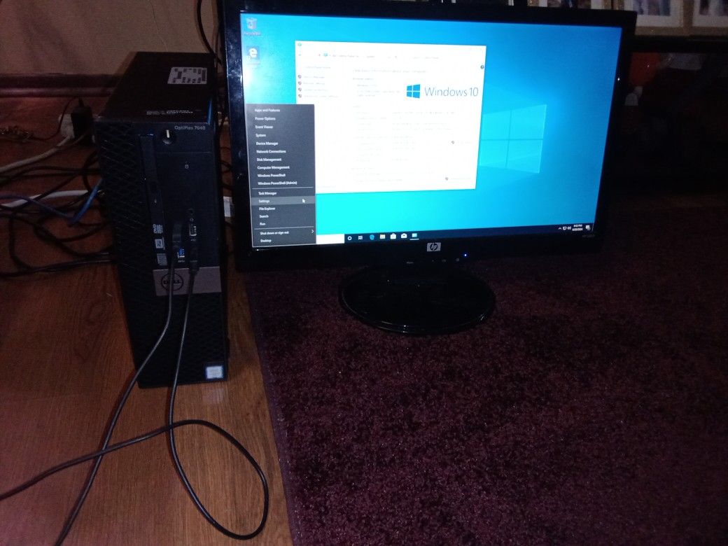Dell Optiplex Windows 11 I7 6700 3.4 G8z500hd16 GB Full System