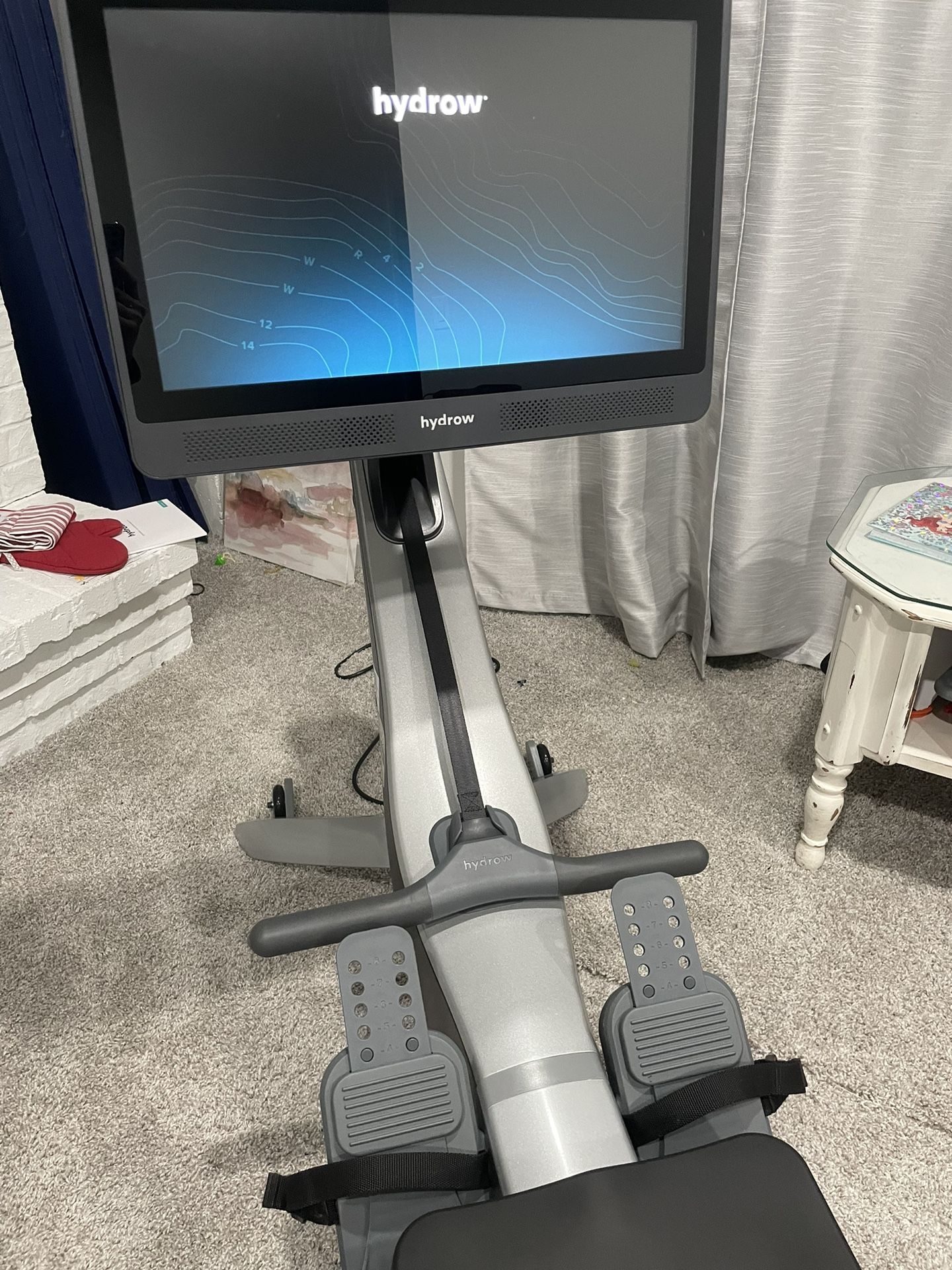 Hydrow rowing machine