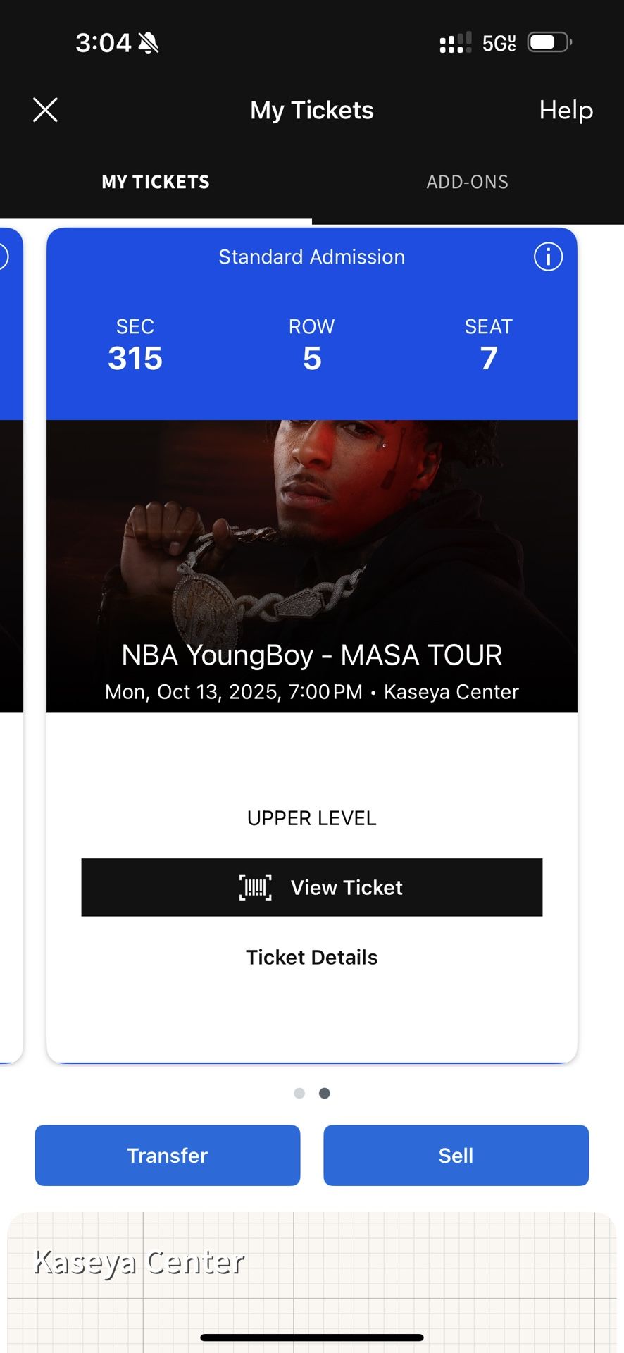 NBA YOUNGBOY TICKETS OCT 13th (FT LAUDERDALE)