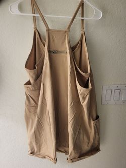 Tarse Athletic Romper Tan XL