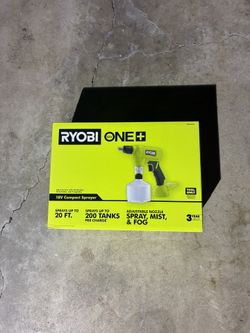 RYOBI ONE+ 18V Cordless Battery .5L Compact Chemical Sprayer (Tool Only)