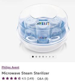 Philips Avent Microwave Steam Sterilizer