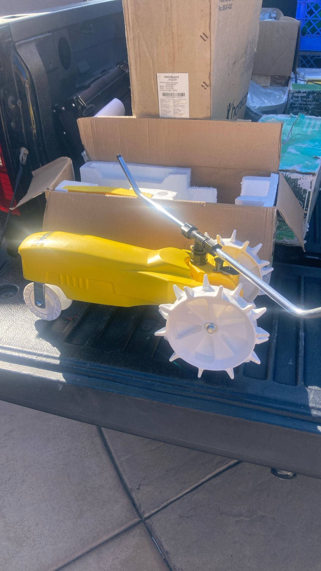 New Nelson Rain Train Traveling Sprinkler