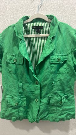 Sherry Taylor Green Short Sleeve Jacket