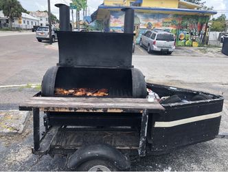 Smoking trailer