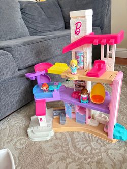 Barbie little people doll house