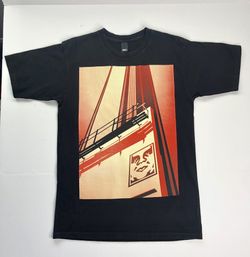 Obey T Shirt Mens Sz Medium Black