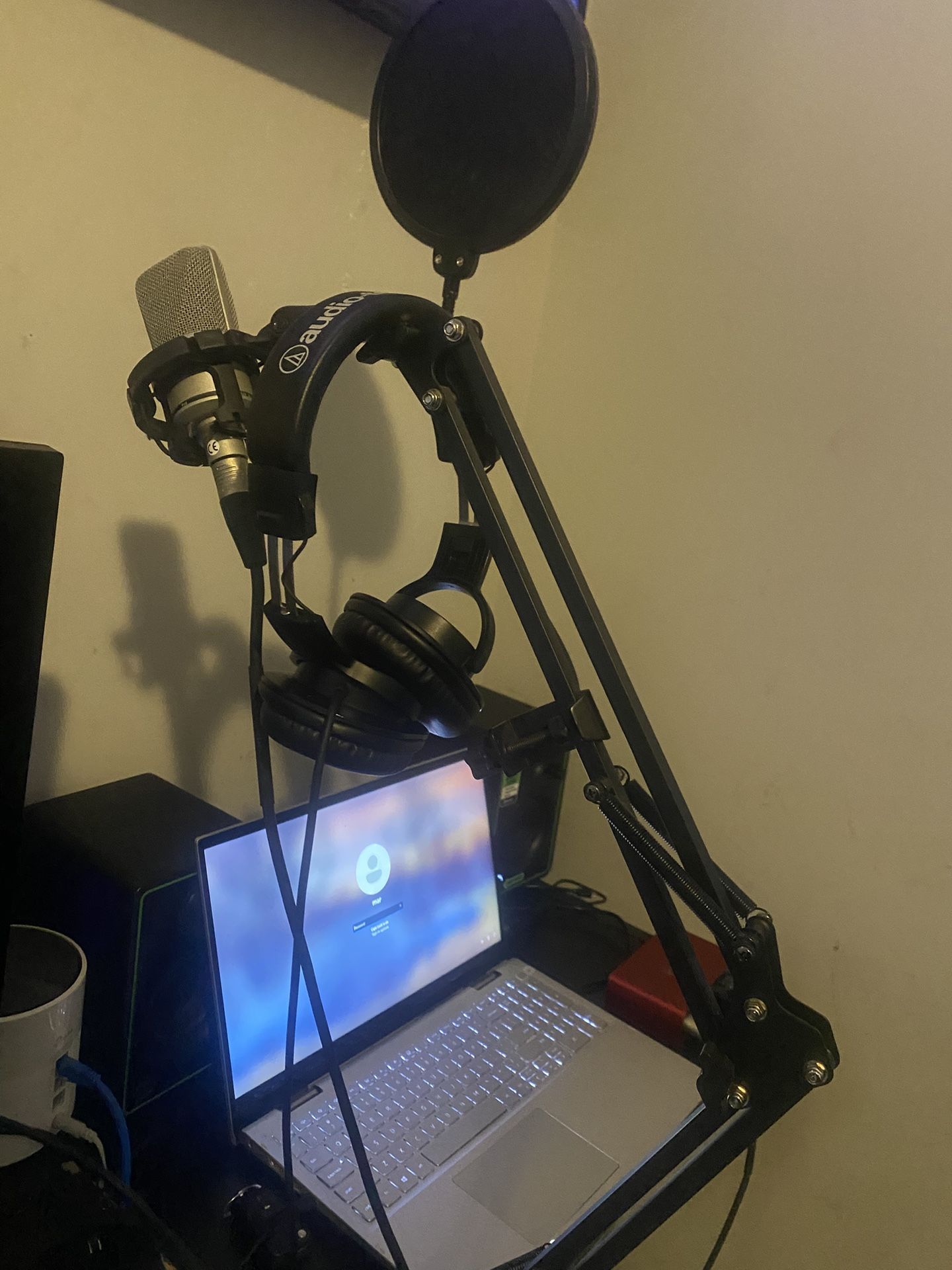 Complete Home Studio Bundle — Neumann TLM 102, Dell Inspiron Laptop, Focusrite Interface, Studio Monitors & More!