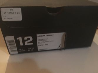 Jordan 1 Flight ( size 12 )