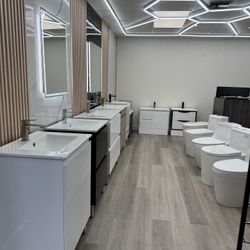 Toilet - Bathroom Vanity 