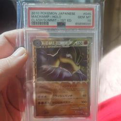 pokemon machamp 1st edition 