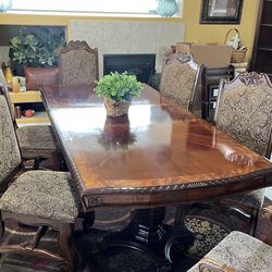 Wood dining table Moving sale **