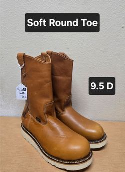 Thorogood Work Boots sz9.5D SOFT TOE