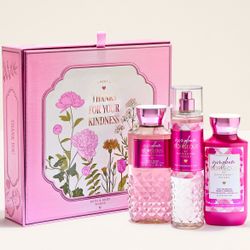 Bath And Body Gift Set Gingham Mothers Day