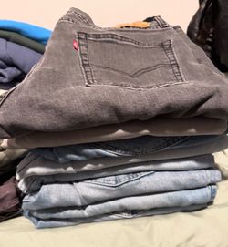 Bag of men clothes