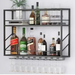 Wall Mounted Wine Rack/Bar