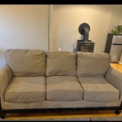 Set of light brown/ tan couches 350 OBO
