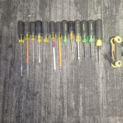 Klein greenlee screwdrivers Nut drivers