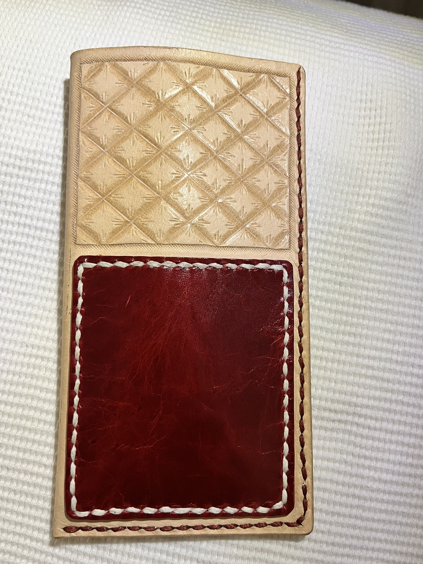 Sunglasses/ Checkbook, Money Book Made Of Leather
