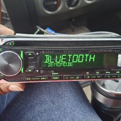 STEREO KENWOOD EXCELON CD AUX USB BLUETOOTH CAMBIA DE DIFERENTES COLORES