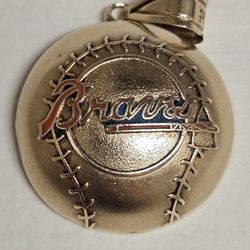 Atlanta Braves MLB 14k Gold Vintage 1998 Baseball Pendant 