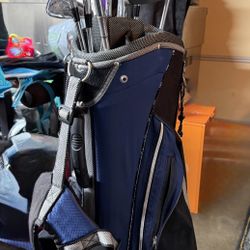 Wilson Irons and Bag