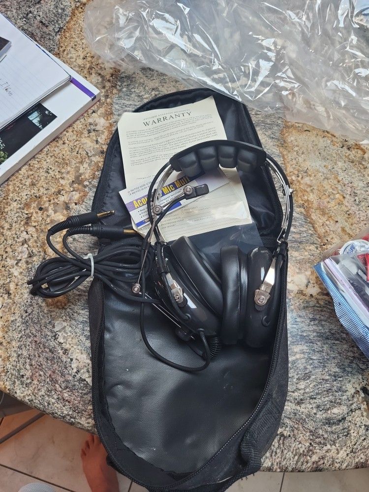 AVCOMM Aviation Headset