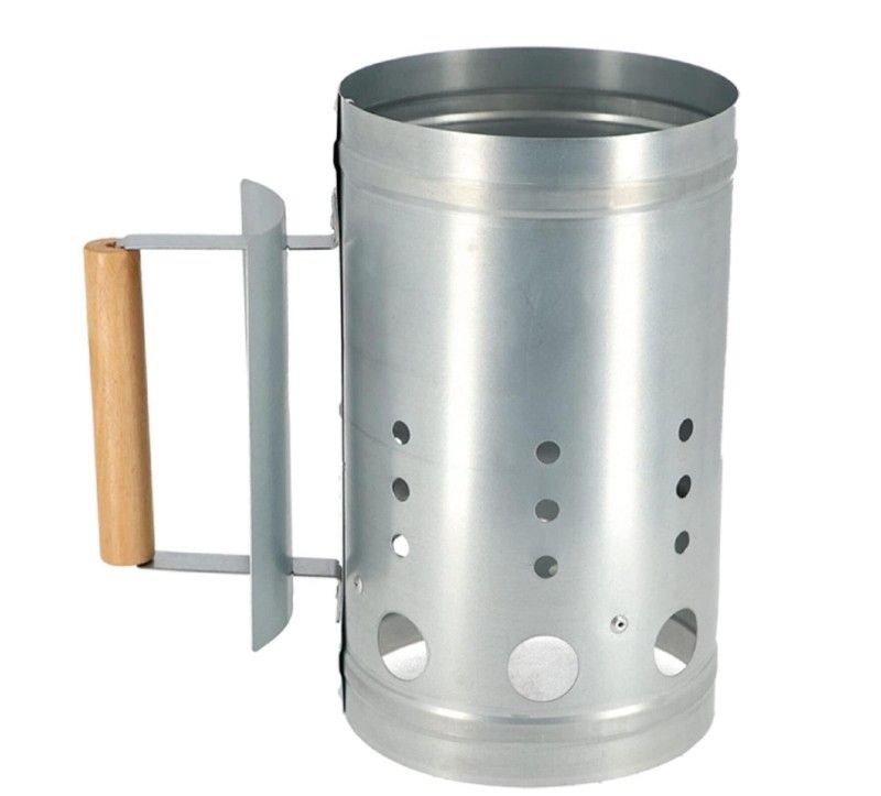 Esschert Design Grill Lighter Charcoal Starter Iron BBQ Briquettes Fireplace Oven Lighting Quick Metal
