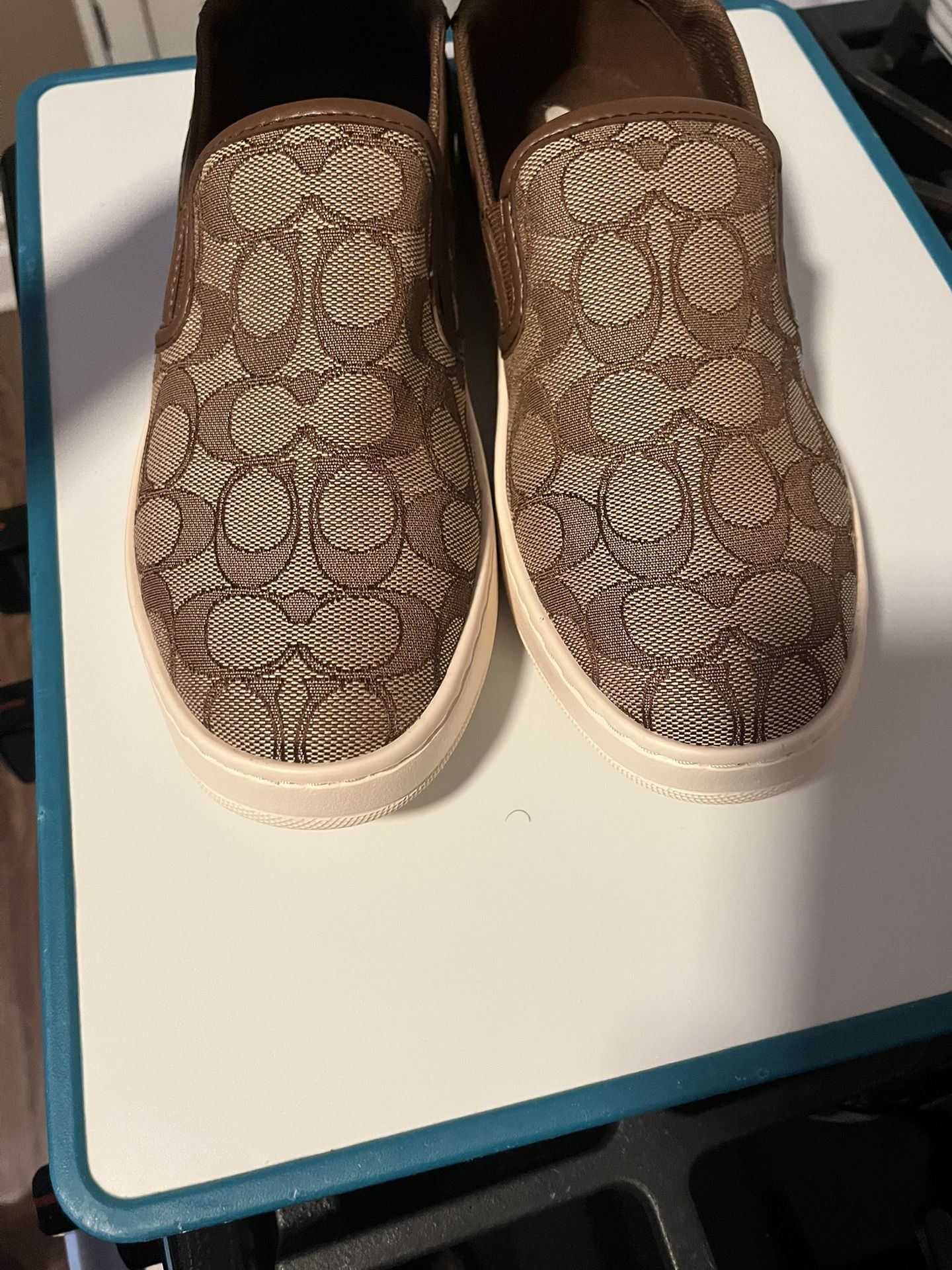COACH Women’s Signature Slip-On