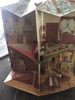 Victorian Paper Doll House Book for Sale in Covina CA OfferUp