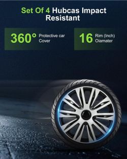 SCITOO Premium 16” Hubcaps – Set of 4 HONDA CIVIC ACURA NISSAN CHEVY NEW IN BOX