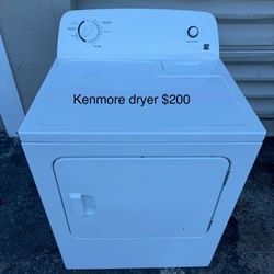 Kenmore Dryer 