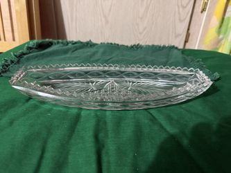 Crystal Serving Dish