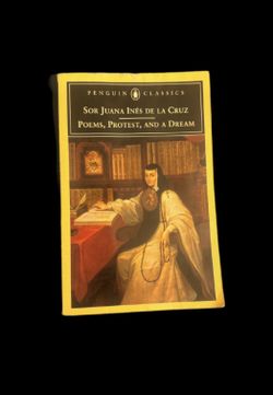 Sor Juana Ines de la Cruz Poems Protest and a Dream Penguin Classics Paperback