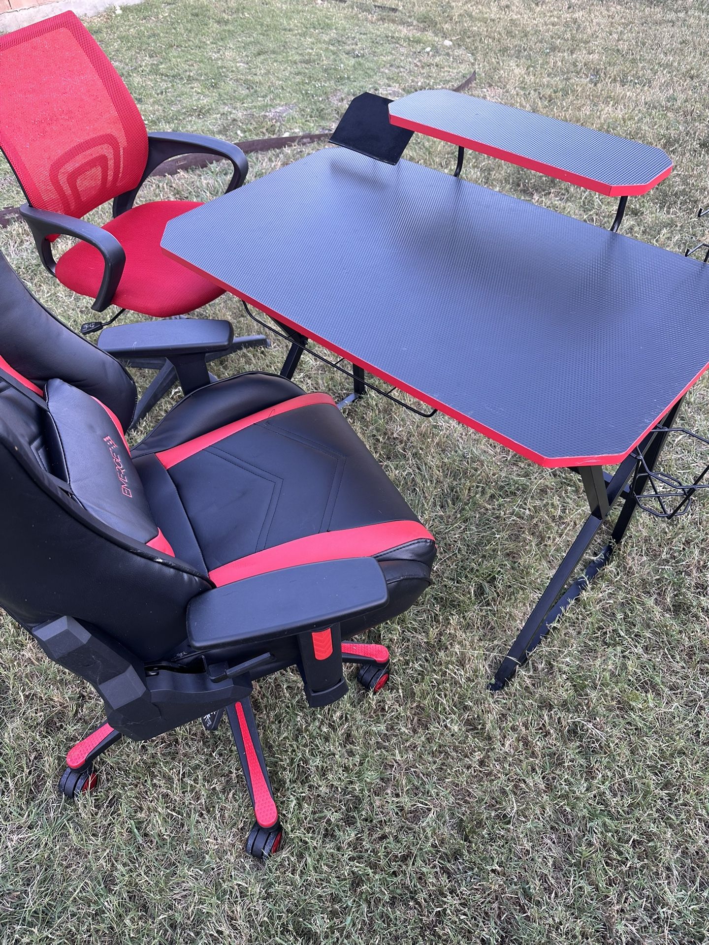 Gaming Table And Gaming Chair (Best Offer)