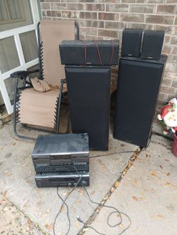 Vintage 1995 kenwood complete stereo system