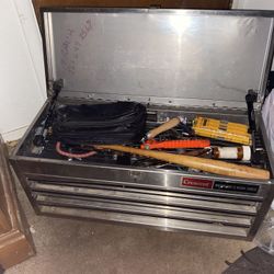 Steel Silver Tool Box