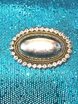 Vintage Sterling Taxco Brooch/Pendant
