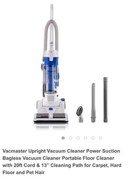 Brand new vacmaster upright vacuum