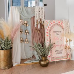 Decor Items - Pampas, Sign Stands, Bells