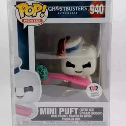 Funko Pop Ghostbusters - Afterlife Mini Puft #  940 Baskin Robbins