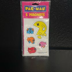 1980 PAC-MAN 5 Magnets 