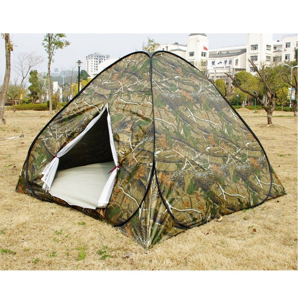 NEW Outdoor Camouflage Tent Waterproof Automatic Tent Camping Hiking