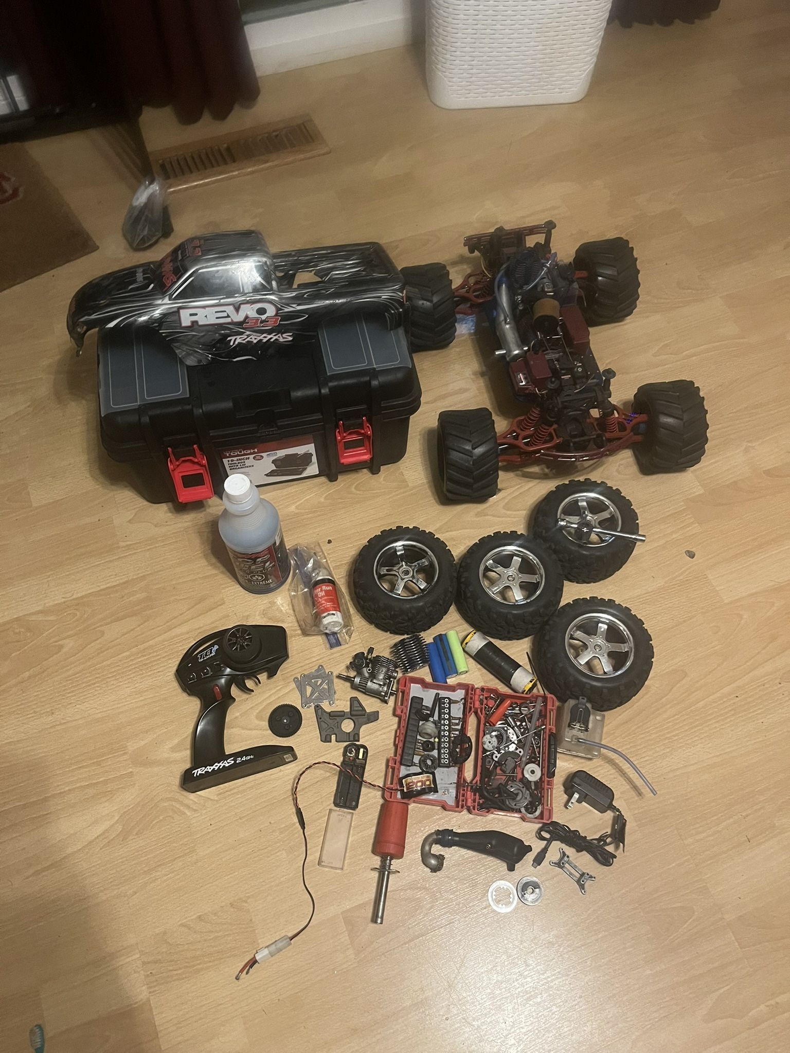 Traxxas RC gas powered adult hobby car