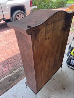 Antique Solid Wood Bookshelf