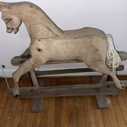 Antique Rocking Horse