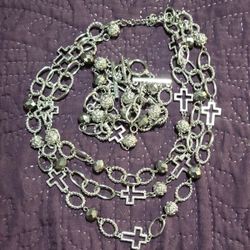 Necklace and Bracelet Premier Set "Joyful"