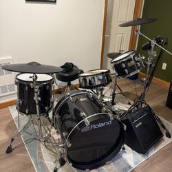 Roland VAD503 V-Drums Electric Kit + Accessories