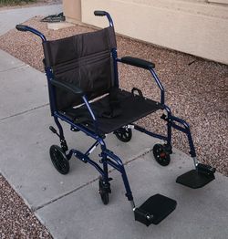 Carex Lightweight Transport Wheelchair